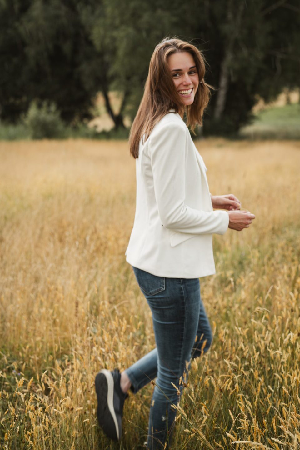 portrait femme nature