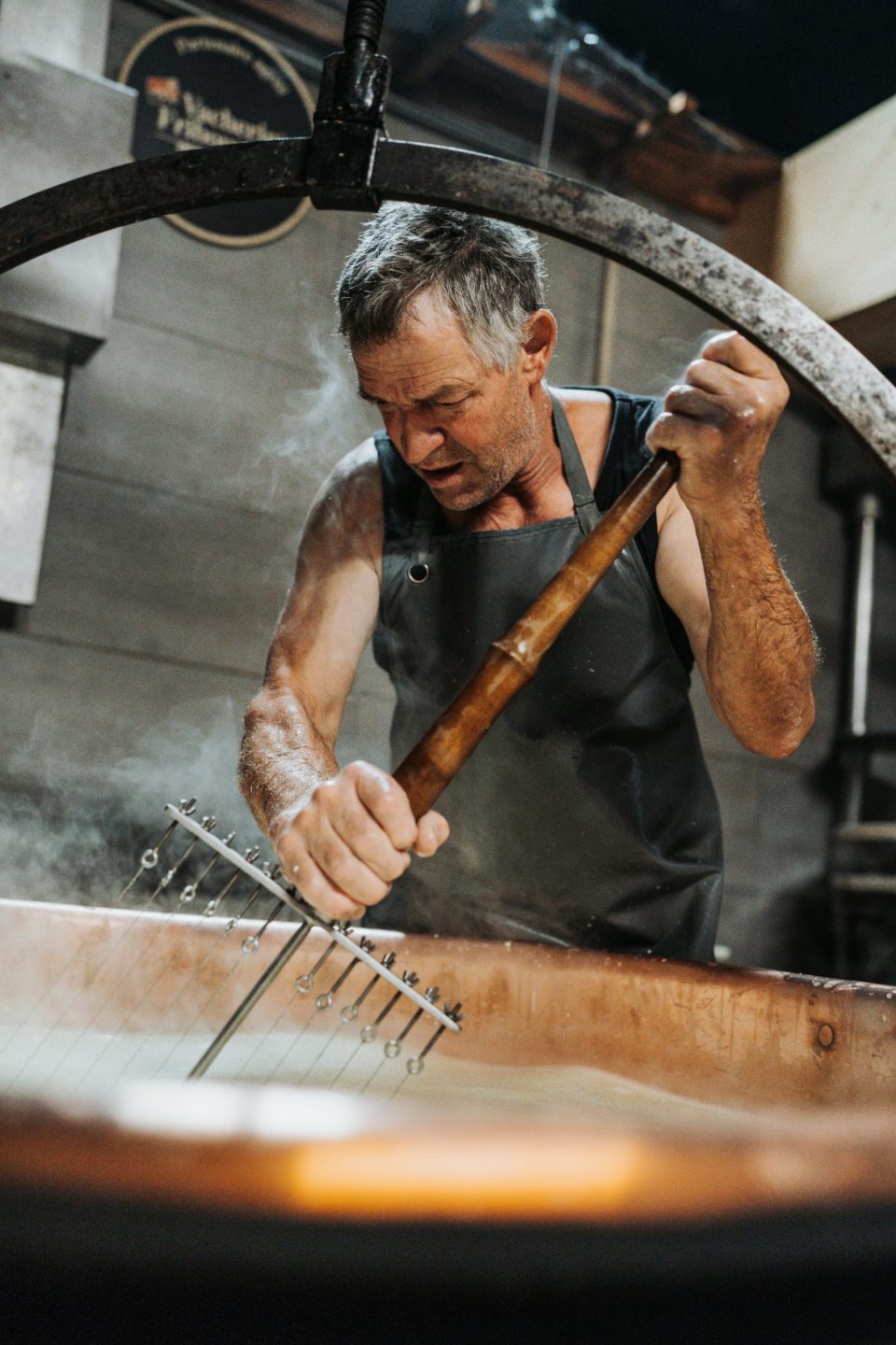 Fabrication fromage Favre Veveyse