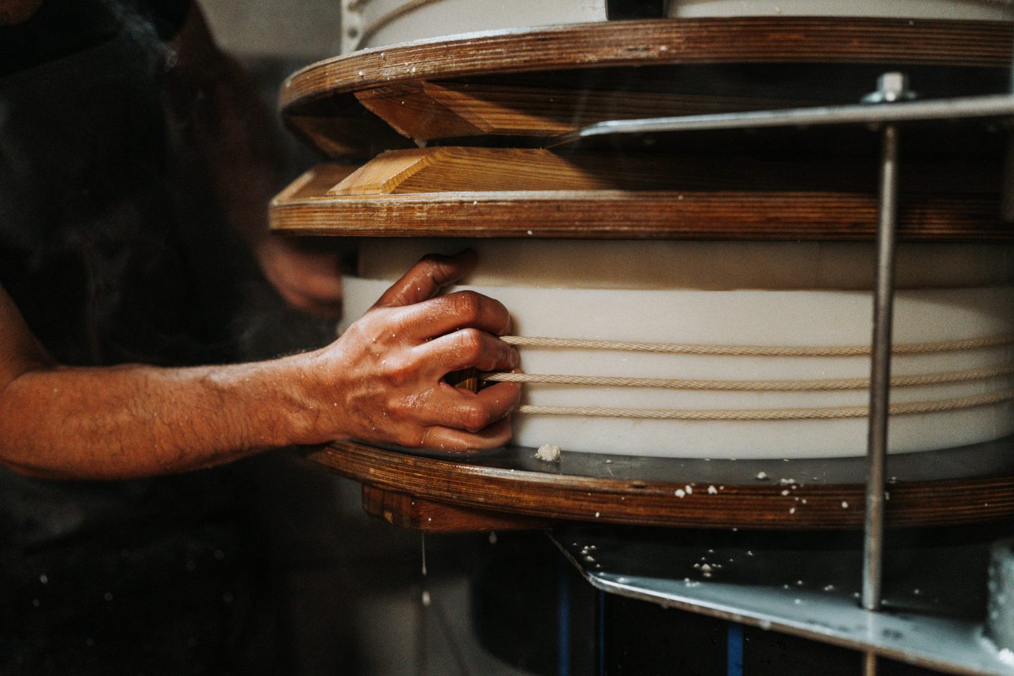 Fabrication fromage Favre Veveyse