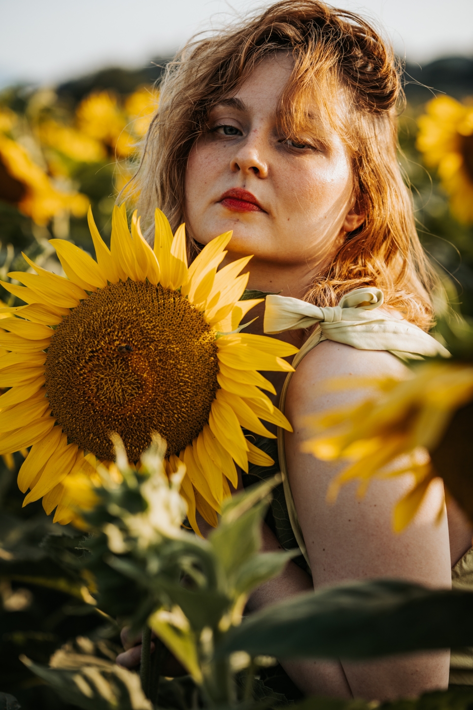 Photo portrait fleur