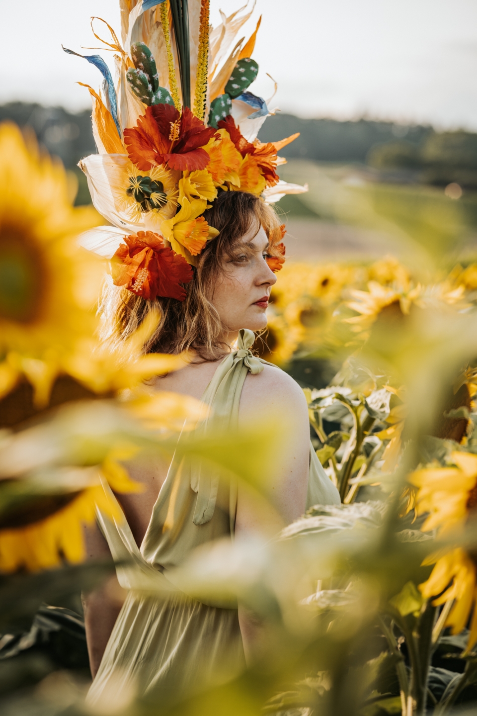 portrait femme nature