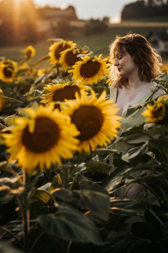 portrait femme nature