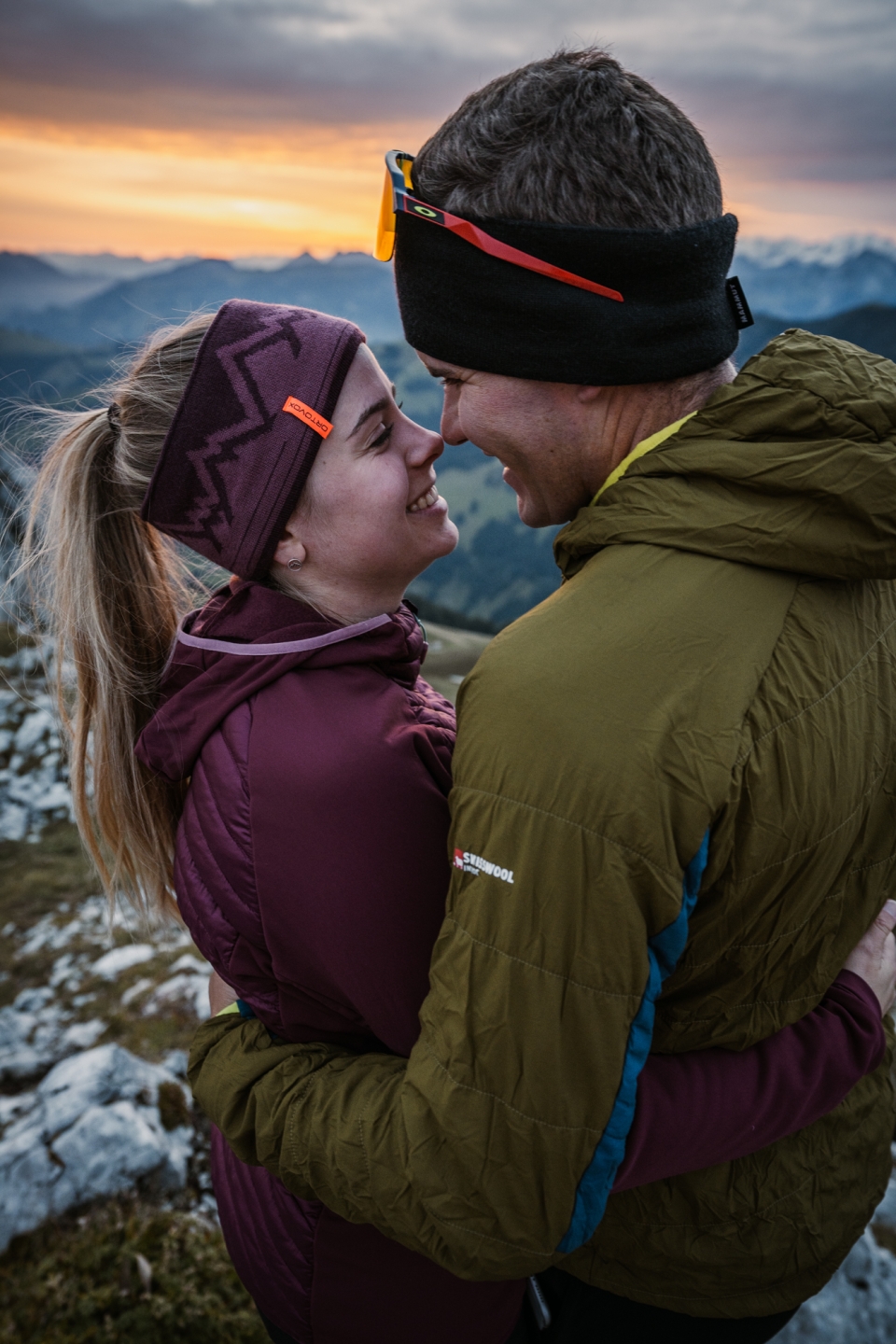 séance photo couple montagne