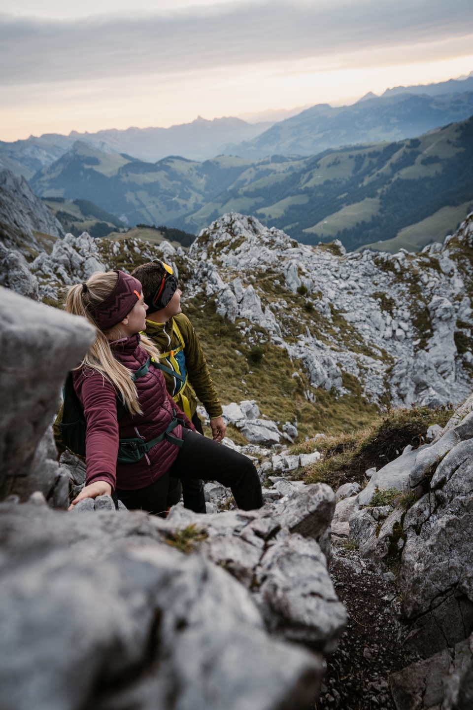 shooting montagne couple