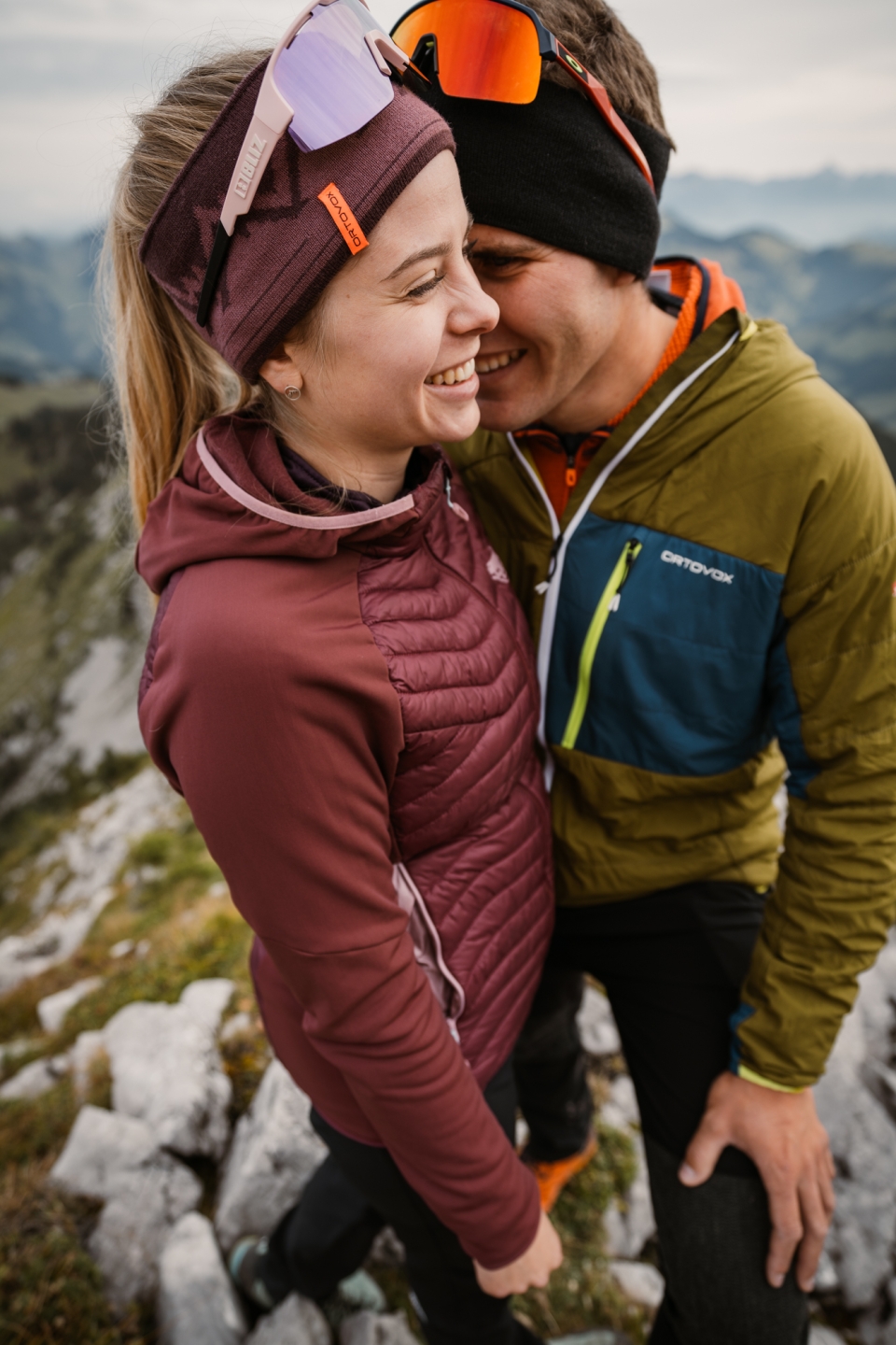 shooting montagne couple